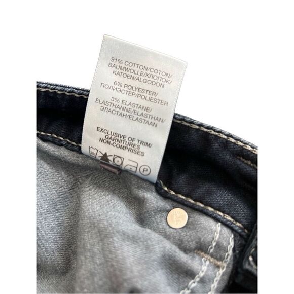 Silver Jean Co. Denim Suki mid Capri jean size 28x23 - Picture 9 of 9